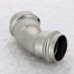 Угол пресс 45 град. нержавеющая сталь Sanpress Inox VIEGA 28
