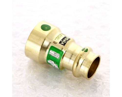 Муфта Megapress-пресс Viega DN15 1/2" x 18 бронза, Megapress, SC-Contur