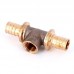 Тройник В надвижной бронза REHAU 25х1/2"х25 RX+