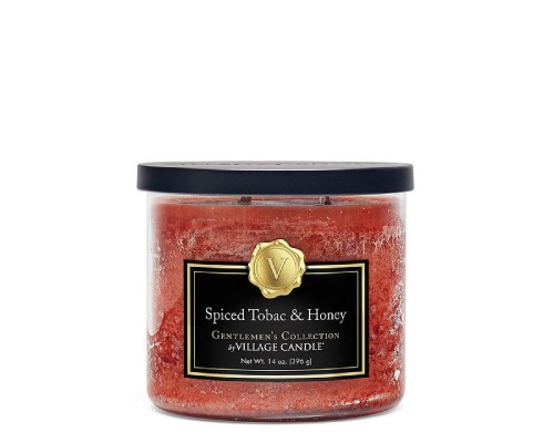 Декоративная свеча Village Candle Пряный табак и мед (396 грамм)