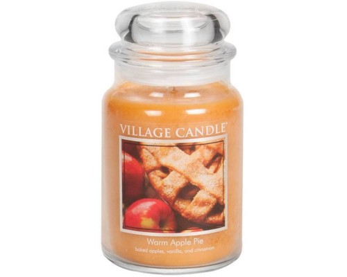 Декоративная свеча Village Candle Яблочный пирог (602 грамма)