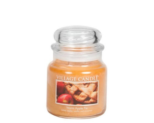 Декоративная свеча Village Candle Яблочный пирог (389 грамм)