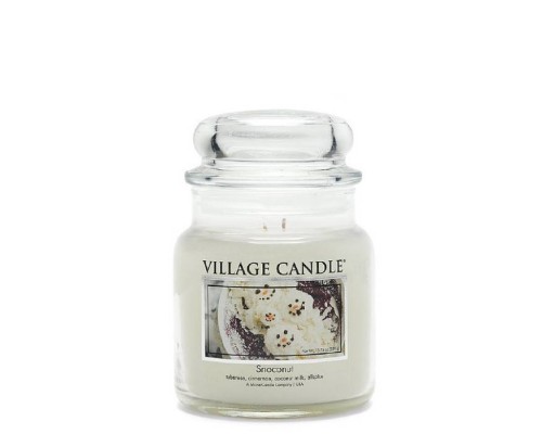 Декоративная свеча Village Candle Кокосовое молоко (389 грамм)