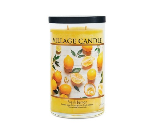 Декоративная свеча Village Candle Лимонный фреш (538 грамм) Декоративная свеча Village Candle Лимонный фреш (538 грамм)