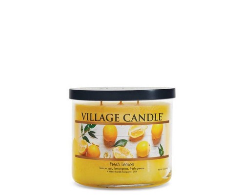Декоративная свеча Village Candle Лимонный фреш (396 грамм)