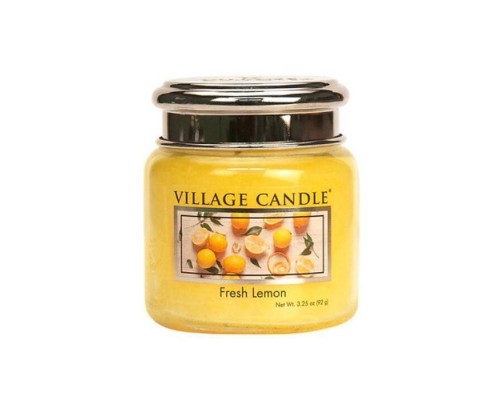 Декоративная свеча Village Candle Лимонный фреш (92 грамма)