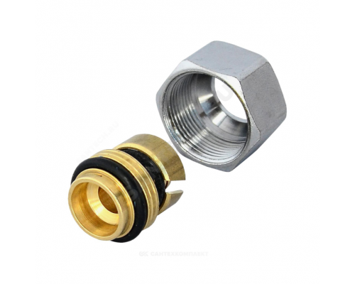 Переходник МП/PE-X обж лат Дн16х2,2х16 Ру10 Giacomini R179MX013
