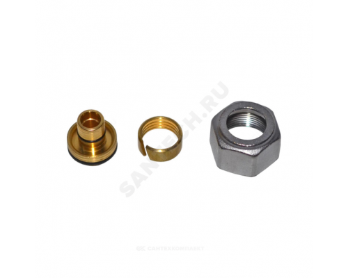 Переходник МП/PE-X обж лат Дн16х2,2х16 Ру10 Giacomini R179MX013
