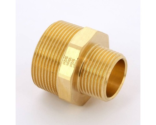 Ниппель бронза Viega 1"1/2 x 1" Ниппель бронза Viega 1"1/2 x 1"