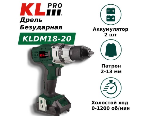Дрель/шуруповёрт KLPRO KLNM18-20