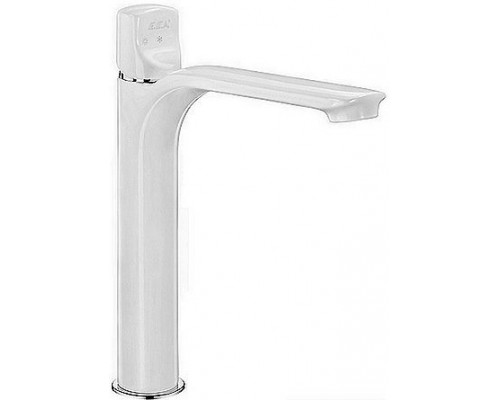 104108984EX MYRA смеситель для раковины 230,без донного клапана белый /хром 104108984EX