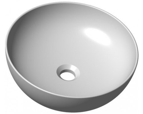 Умывальник UNI 400 B SLIM керамический белый XJX01140003