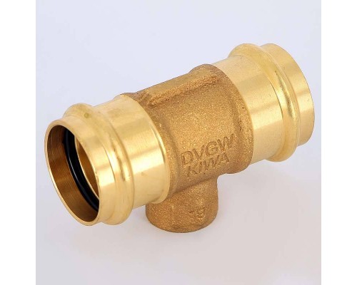 Тройник пресс-В бронза Sanpress VIEGA 35х1/2"х35