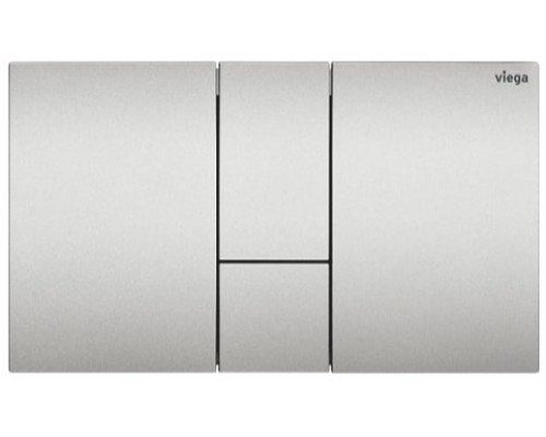 773274 Prevista Панель смыва для унитазов Visign for Style 24, пластик, матовый хром, модель 8614.1 773274