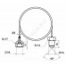 Трубка капиллярная медь G1/4" ВР/НР L=2,0м для РД/РДД Росма 00000027773