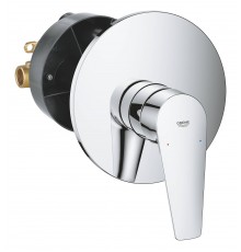 29078001 BauEdge Смеситель для душа (внешняя и встраиваемая части), хром (замена 29078000) 29078001