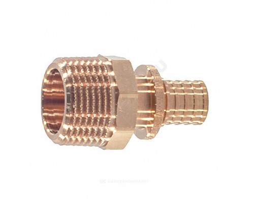 Муфта PE-X бр аксиал Дн40х1 1/4" НР RAUTITAN RX+ Rehau 14563231001