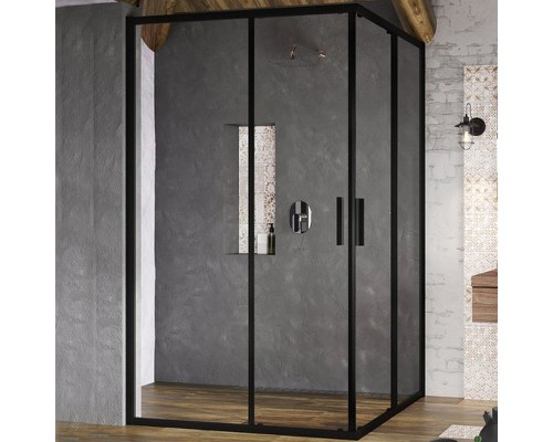 BLSRV2K-120 черный+Transparent, дверь для комбинации с дверью X1XMG0300Z1