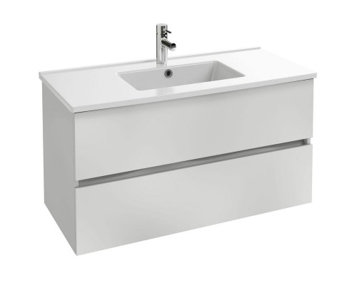 EB2383-J5 Tolbiac Тумба под раковину 100см, 2 ящика, цвет белый лак EB2383-J5