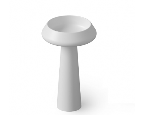 Раковина, DEA Design, Pedestal Basin, шгв 545-545-900, отверстия для смесителя-отсутствуют, цвет-белый матовый Раковина, DEA Design, Pedestal Basin, шгв 545-545-900, отверстия для смесителя-отсутствуют, цвет-белый матовый