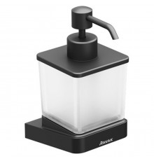 Дозатор для жидкого мыла (стекло) TD 231.20 черный X07P559
