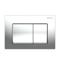 TDI-0000005 (010B) Панель смыва Small Хром глянец (клавиши квадрат) для INS-0000018 с верхней кнопкой смыва TDI-0000005