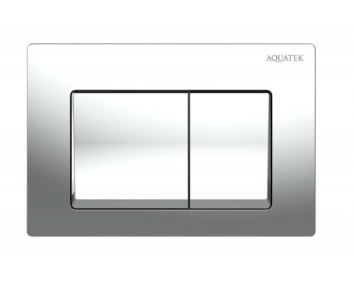 TDI-0000005 (010B) Панель смыва Small Хром глянец (клавиши квадрат) для INS-0000018 с верхней кнопкой смыва TDI-0000005