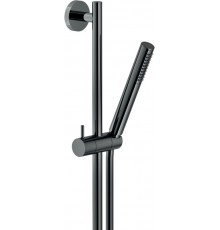 AD140/37FLP душевой гарнитур 60 см 1jet, глянцевый черный AD140/37FLP