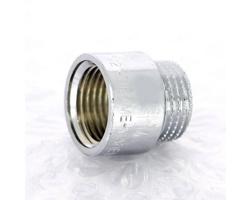 Удлинитель НВ хромированный TIEMME 1/2"х15мм