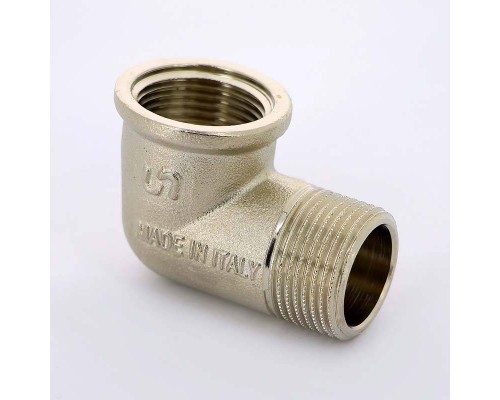 Угол НВ никелированный UNI-FITT 3/4" Угол НВ никелированный UNI-FITT 3/4"