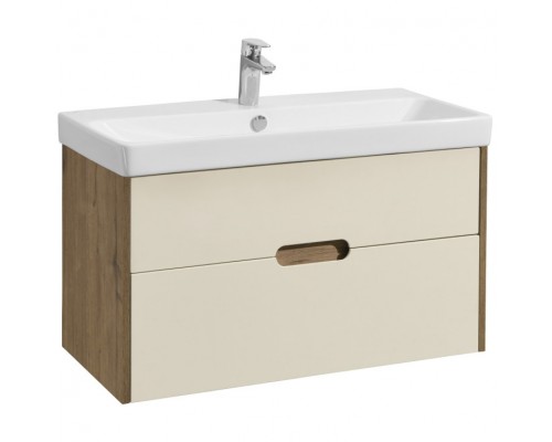 1A2544K0OLVG0 Набор: 1A254401OLVG0 Тумба-умывальник Оливия 90 Дуб веллингтон/ 1WH501629 Раковина Адриана 90 1A2544K0OLVG0