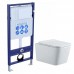 SET AQUATEK ЛИБРА N (рама AQUATEK Standard INS-0000012(без клавиши и крепежа)+унитаз ЛИБРА New AQ0530N-00 с тонким сиденьем soft-close SET AQUATEK ЛИБРА N