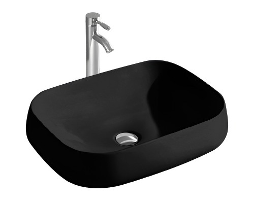 AQ5526-MB раковина 560420140 для установки на столешницу, матовый черный AQ5526-MB