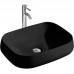 AQ5526-MB раковина 560420140 для установки на столешницу, матовый черный AQ5526-MB
