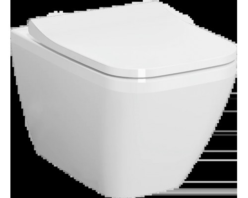 7082B003-0075 Подвесной унитаз Integra Square 54 см, безободковый (НУЖНА КРЫШКА 191-003-009, 810-003-009) 7082B003-0075