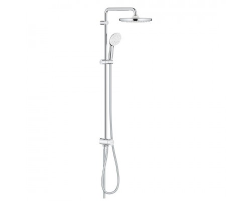 26675001 Tempesta System 250 Душевая система flex наружного монтажа c перекл-3, кругл, макс расход (при 3 бар) 7,9 л/мин, хром (замена арт. 26675000) 26675001