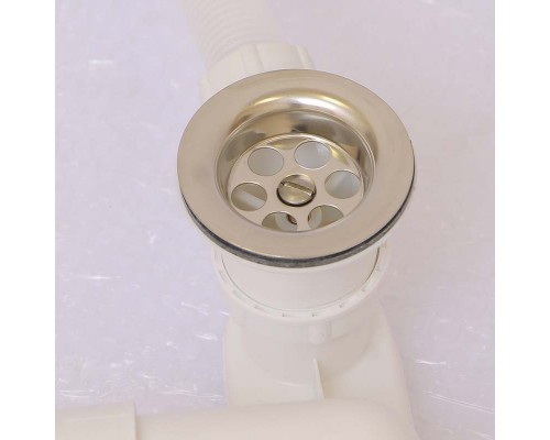 Слив-перелив с сифоном и отводом 45 град. для стандартных ванн VIEGA 40/50мм