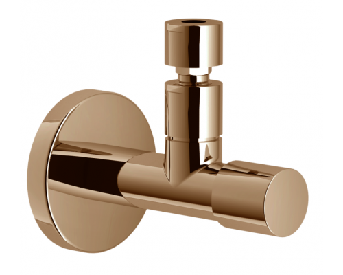 AV00121/21RCP угловой переходник, красное золото AV00121/21RCP