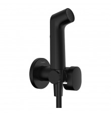 29232670S Set HG Комплект для гигиенического душа встроенный (29232670+29235180), матовый черный 29232670S