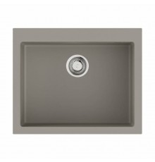 Мойка, OMOIKIRI, Bosen, шгв 500-610-210, отверстия для смесителя-3 промаркированных, чаши-1, цвет-leningrad grey