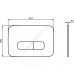 Инсталляция д/унит PROSYS FRAME 120M кнопка OLEAS M3 хром механ Ideal Standard R0308AA