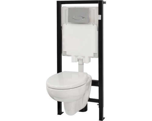 E21733RU-00 OUT OF COL BRIVE Комплект инсталляции 3/6 л с подвесным унитазом, сиденьем, клавишей смыва и креплениями E21733RU-00