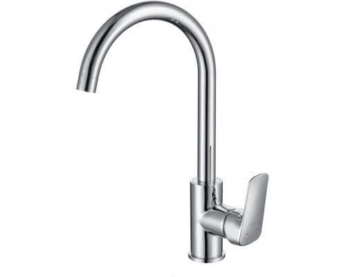 AQ1082CR ВЕГА смеситель для кухни (полукруглый излив) AQ1082CR