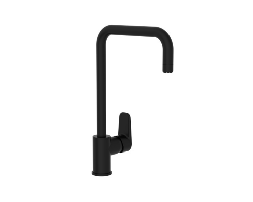 Смеситель для кухни, Vitra, Flow Soft, цвет-черный матовый