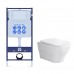 SET AQUATEK АМАДЕО cm (рама AQUATEK Standard INS-0000012(без клавиши и крепежа)+унитаз АМАДЕО AQ1180-00 с тонким сиденьем soft-close SET AQUATEK АМАДЕО cm