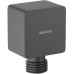 AQ2459MB шланговое подсоединение, матовый черный AQ2459MB