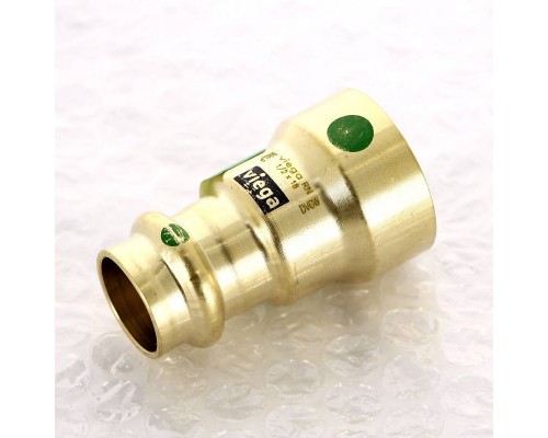 Муфта Megapress-пресс Viega DN15 1/2" x 18 бронза, Megapress, SC-Contur