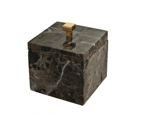 Контейнер, 3SC, Palace, настольный, шгв 115-110-135, цвет-мрамор Emperador Dark/золото