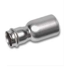 Ниппель, Sanha, NiroPress AISI304L, ВПр-НПр, 108ax54, 91243.3