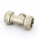 Тройник обжим никелированный TIEMME 32х20х32